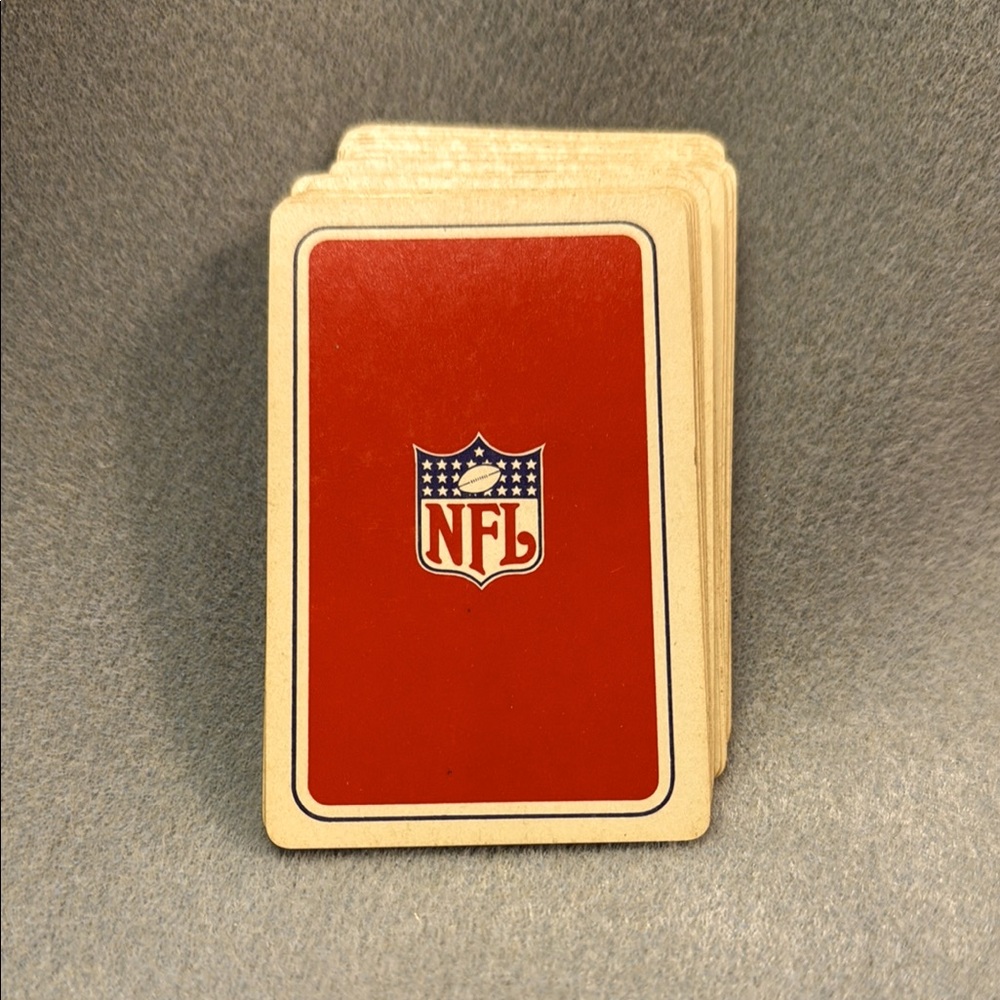 NFL Red and White Playing Cards
